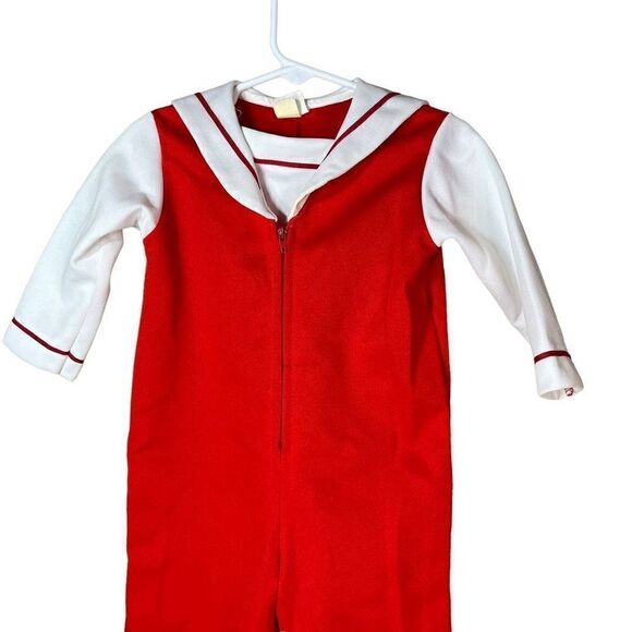Vintage Toddle Time Red Sailor Outfit‎ - Picture 2 of 9